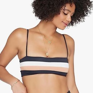 Rebel Stripe l*space Bikini Top